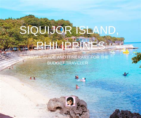 Travel Guide to Siquijor Island .